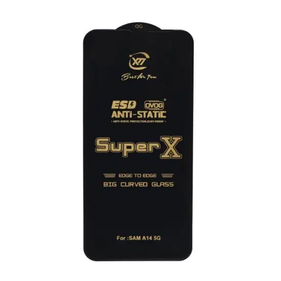 تصویر گلس گوشی Full Cover Super X برای Samsung Galaxy A14