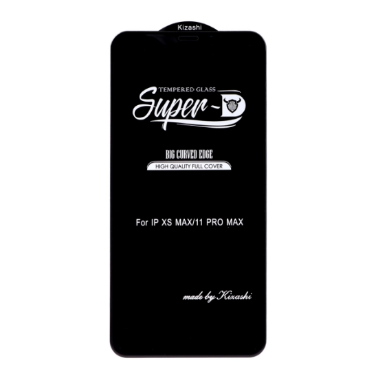 تصویر گلس گوشی شیشه ای Full Cover Super D Kizashi-ESD برای IPhone X Max / XS Max / 11 Pro Max