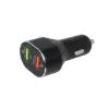 شارژر فندکی 33 وات دو پورت جی بی کیو مدل C-65  همراه کابل شارژ USB به USB-C - تصویر سوم