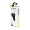 شارژر فندکی 33 وات دو پورت جی بی کیو مدل C-65  همراه کابل شارژ USB به USB-C - تصویر چهارم