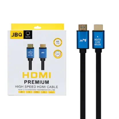 نمایش جزئیات کابل HDMI جی بی کیو مدل HD-4K به طول 5 متر