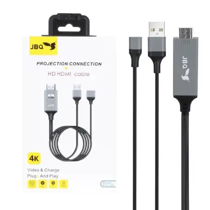 نمایش جزئیات کابل USB-C به HDMI جی بی کیو مدل U88