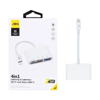 نمایش جزئیات کابل تبدیل چهار کاره جی بی کیو مدل LA-40