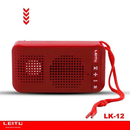 تصویر اسپیکر بلوتوثی قابل حمل لیتو مدل LK-12