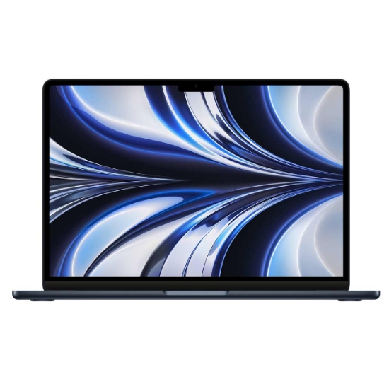 تصویر لپ تاپ اپل 13.6 اینچی مدل 8Cores - MacBook Air MLY33LL/A 2022 M2 رم 8GB حافظه 256GB SSD گرافیک Integrated