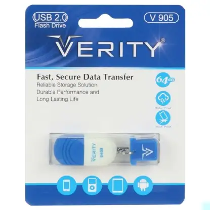 نمایش جزئیات فلش مموری وریتی مدل V905 USB2.0 ظرفیت 64 گیگابایت