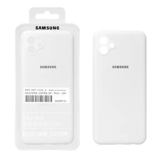 تصویر قاب گوشی سیلیکونی پاک کنی اورجینال درجه یک برای Samsung Galaxy A04 / M13 5G