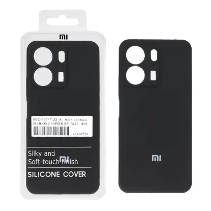 نمایش جزئیات قاب گوشی سیلیکونی پاک کنی اورجینال درجه یک برای Xiaomi Redmi 13C / Poco C65