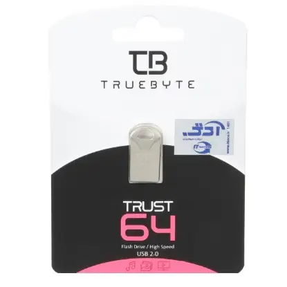 نمایش جزئیات فلش مموری تروبایت مدل TRUST USB2.0 ظرفیت 64 گیگابایت