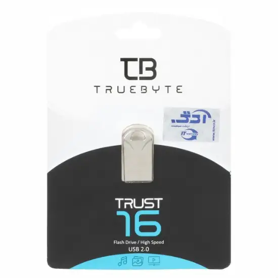 تصویر فلش مموری تروبایت مدل TRUST USB2.0 ظرفیت 16 گیگابایت