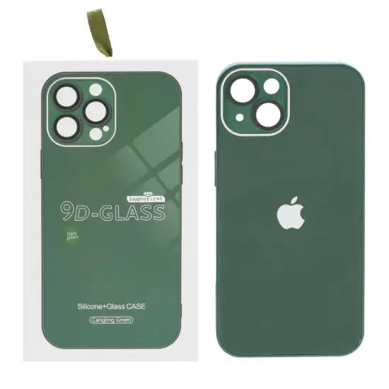تصویر قاب گوشی اورجینال 9D-Glass محافظ لنز گلس دار مک سیف مدل iPhone 13 /14