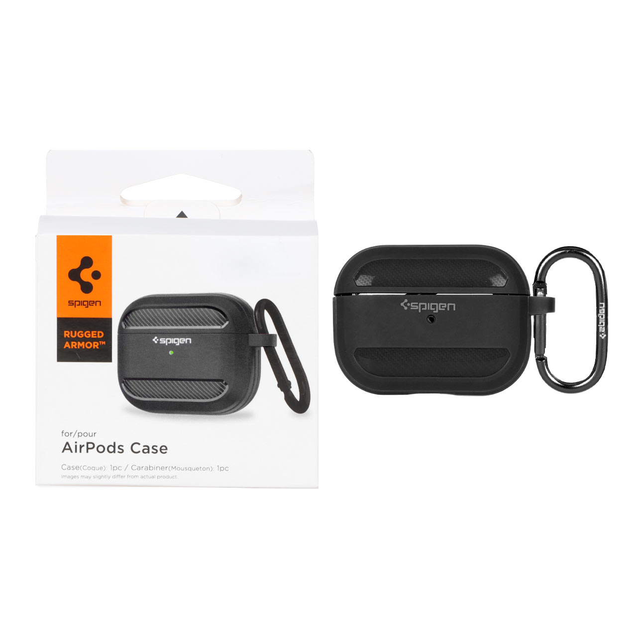 کاور اسپیگن مدل Rugged Armor برای کیس Apple Airpods Pro 2