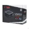 منبع تغذیه کامپیوتر 600W فاطر مدل VS600 - تصویر چهارم