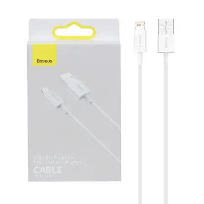 نمایش جزئیات کابل شارژ 2 متری فست آیفون باسئوس مدل CALYS-C02