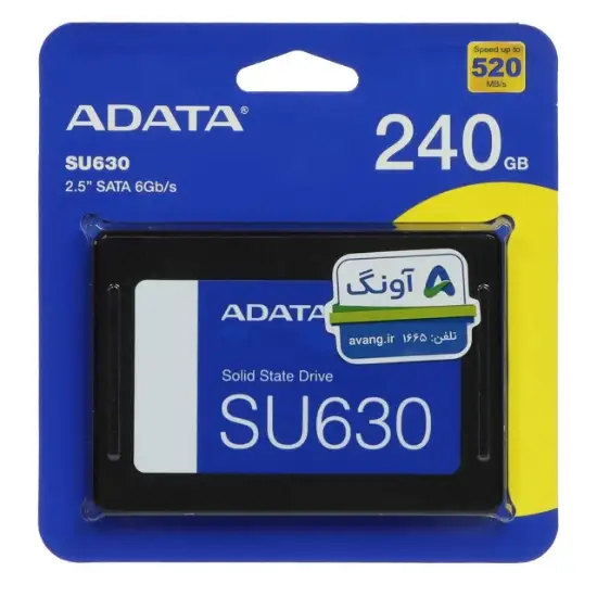 تصویر اس اس دی اینترنال ای دیتا مدل Ultimate SU630 ظرفیت 240 گیگابایت