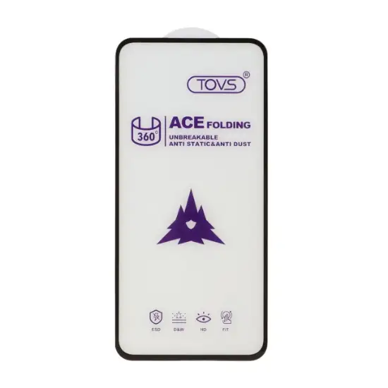 تصویر محافظ صفحه نمایش شیشه ای Full Cover ACE - 360 Anti Static برای سامسونگ  A35 / A55
