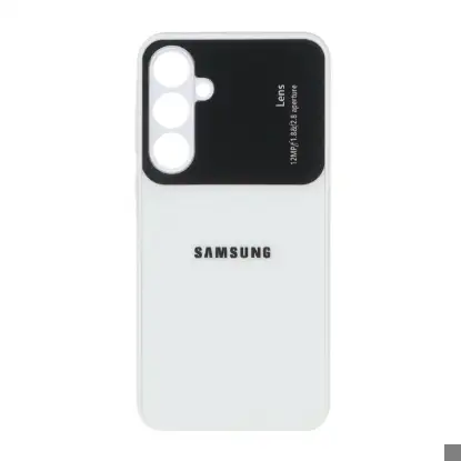 تصویر قاب گوشی PVD دو رنگ محافظ لنزدار برای Samsung Galaxy A35