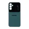 تصویر قاب گوشی PVD دو رنگ محافظ لنزدار برای Samsung Galaxy A15