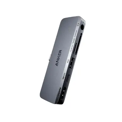 نمایش جزئیات هاب 6 پورت USB-C انکر مدل A8363