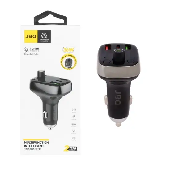 تصویر پخش کننده اف ام خودرو جی بی کیو مدل CC-BM3