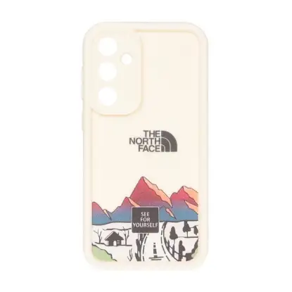 نمایش جزئیات قاب گوشی Solid Case North Face طرح دار برای Samsung Galaxy S23 FE