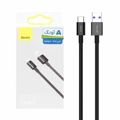 تصویر کابل تبدیل USB به USB-C باسئوس مدل CATYS-01 طول 1 متر