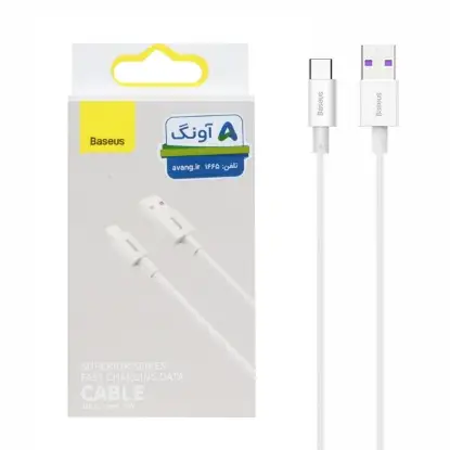 تصویر کابل تبدیل USB به USB-C باسئوس مدل CATYS-02 طول 1 متر