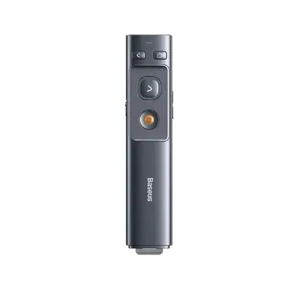 تصویر پرزنتر بی سیم باسئوس مدل Orange Dot Wireless Presenter ACFYB-0G