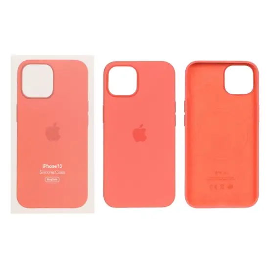 تصویر قاب گوشی Silicone Case پاک کنی Magsafe برای iPhone 13 / iPhone 14