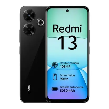 نمایش جزئیات گوشی موبایل شیائومی مدل Redmi 13 دو سیم کارت ظرفیت 256 گیگابایت و رم 8 گیگابایت