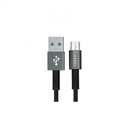 نمایش جزئیات کابل تبدیل USB به microUSB ارلدام مدل EC-127M طول 1 متر