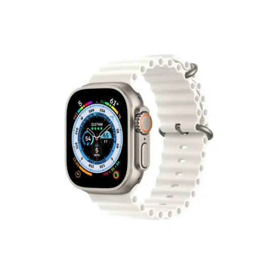 تصویر ساعت هوشمند Ultra مدل Titanium Case Starlight Alping Loop-49MM MQFA3CH/A