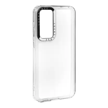 تصویر قاب گوشی پشت سخت شفاف Lucky Case برای Samsung Galaxy S23 FE