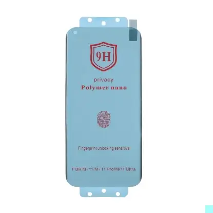 تصویر گلس گوشی Full Cover Polymer nano Privacy برای Xiaomi mi 11 / 11 Pro / 11 Ultra