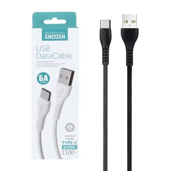 تصویر کابل تبدیل USB به USB-C مدل SH20C به طول 1.1 متر