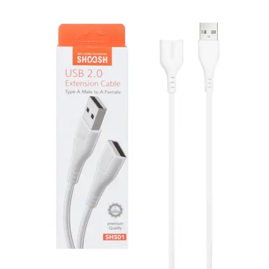 تصویر کابل افزایش طول USB2.0 مدل SH501 