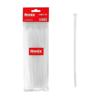 نمایش جزئیات بست کمربندی 20 سانتی Ronix مدل RH-9992 (بسته 100 عددی)