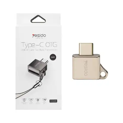 تصویر مبدل OTG به USB-C یسیدو مدل GS08