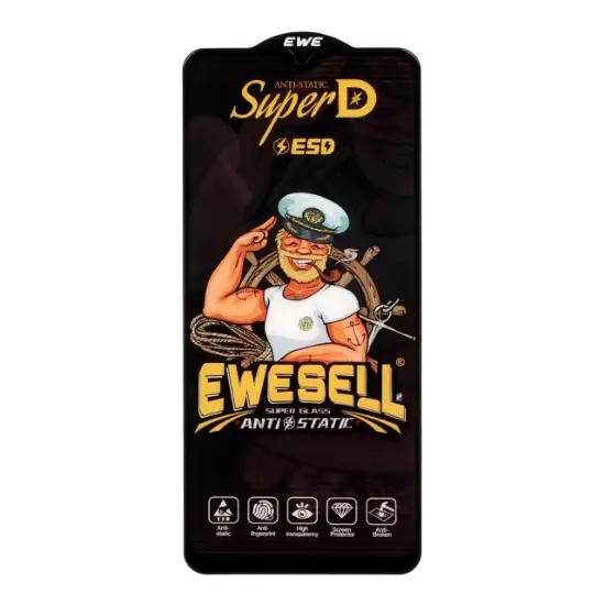 تصویر گلس گوشی Full Cover Super D Esd Ewesell برای Samsung A25