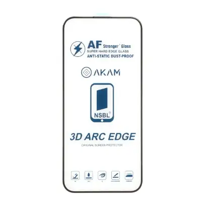 نمایش جزئیات گلس گوشی Full Cover ESD - AKAM برای Iphone 14 Pro Max