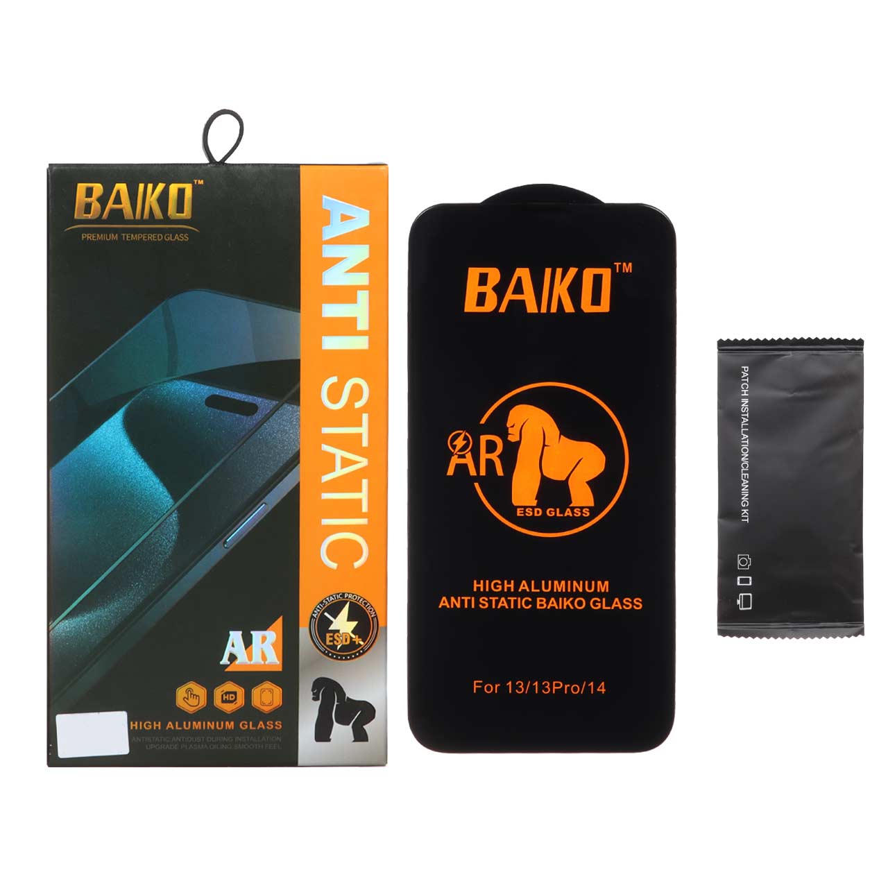 گلس گوشی آنتی استاتیک ESD Baiko برای iPhone 13 /13 Pro /14