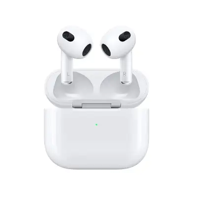 نمایش جزئیات هدفون بی‌ سیم اپل مدل AirPods 3 Magsafe