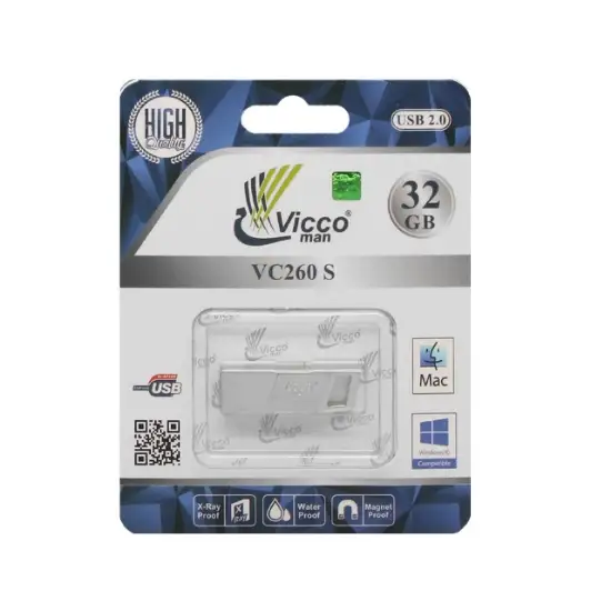 تصویر فلش مموری ویکومن مدل VC260 S USB2.0 ظرفیت 32 گیگابایت