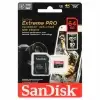 کارت حافظه microSDXC سن دیسک مدل Extreme PRO کلاس 10 UHS-I U3 سرعت 200MB/S ظرفیت 64 گیگابایت به همراه آداپتور - تصویر دوم