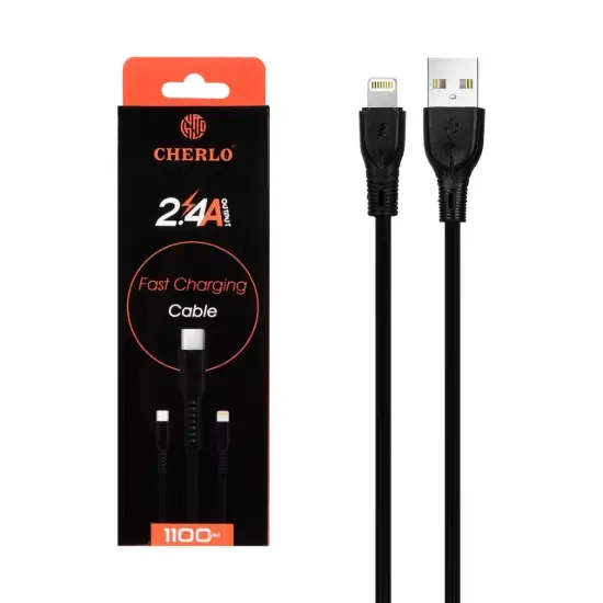 تصویر  کابل تبدیل  1.1 متری فست آیفون چرلو مدل CH-IP09