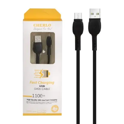 نمایش جزئیات کابل تبدیل USB به USB چرلو مدل CH-V812 طول 1.1 متر