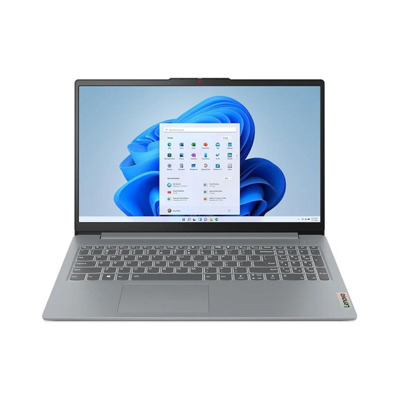 لپ تاپ 15.6 اینچی لنوو FHD مدل Intel i5 1TB SSD 8GB Ideapad Slim 3 15IRH8 گرافیک Integrated به همراه کیف