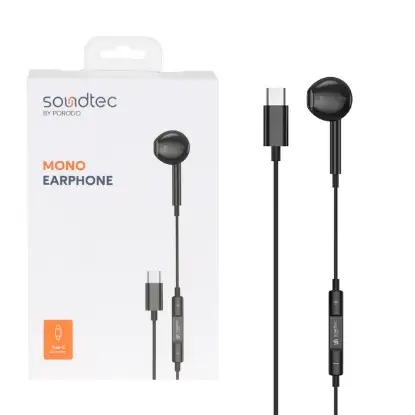 نمایش جزئیات هندزفری پرودو مدل Soundtec PD-CMNEP با رابط Type-C به طول 1.2 متر