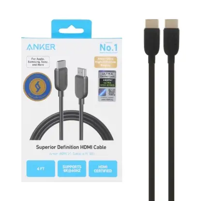 نمایش جزئیات کابل تبدیل HDMI به HDMI انکر مدل A8742