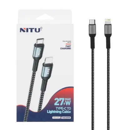 نمایش جزئیات کابل تبدیل USB-C به لایتنینگ نیتو مدل NC328